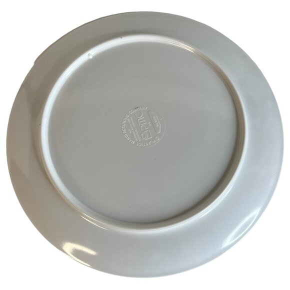 2 Vintage 1996 McDonalds Day At the Zoo Plates Ronald Hamburglar Animal Melamine - Picture 5 of 5